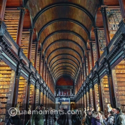 The Library of the Trinity College Dublin