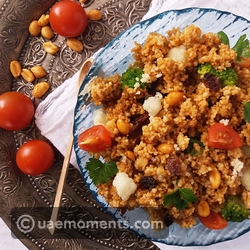 Spicy Harissa Couscous