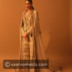 The superstar's look for the NMACC launch.