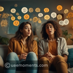 They constantly talk about problems