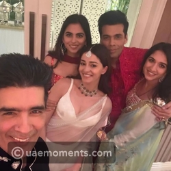 Manish Malhotra with his guests