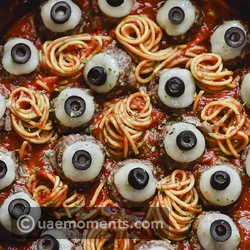 Monster Eyeball Meatballs