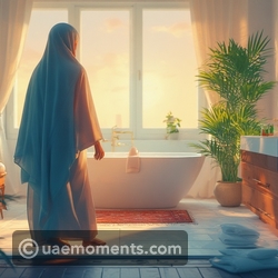 Move gently and shower after sweating