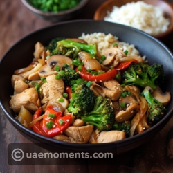 Leftover Turkey Stir Fry